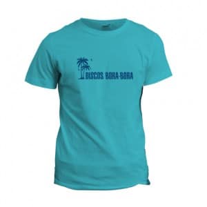 Camiseta Bora-Bora azul claro