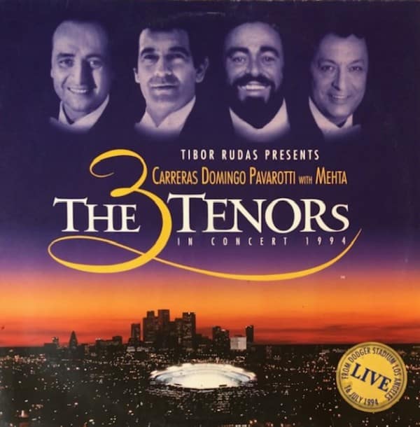 The 3 Tenors in concert 1994 2Lp