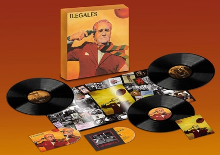 Ilegales - Ilegales Box 3 Lp + 2Cd + Libreto + Tarjeta Firmada - Edición especial 40 Aniversario