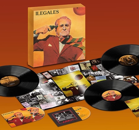 Ilegales - Ilegales Box 3 Lp + 2Cd + Libreto + Tarjeta Firmada - Edición especial 40 Aniversario