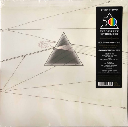 The Dark Side of the Moon (Live at Wembley 1974) Lp