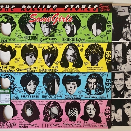 Rolling Stones, The - Some Girls Lp Portada troquelada Segunda mano