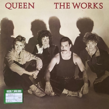 Queen ‎- The Works Lp Segunda mano