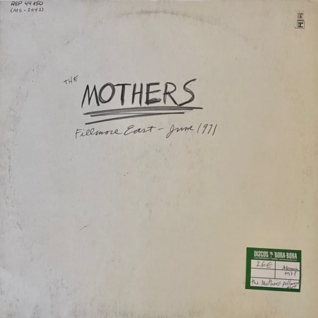 The Mothers - Fillmore East · June 1971 Lp Segunda mano