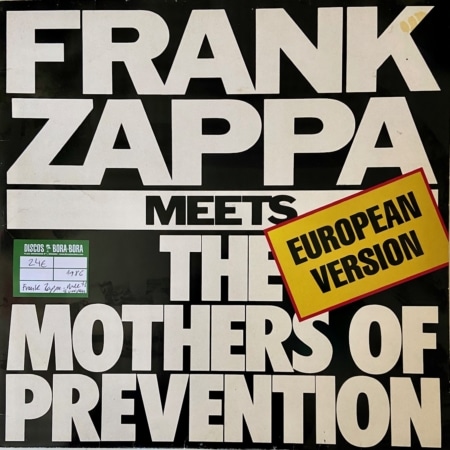 Frank Zappa Meets The Mothers of Prevention (European Version) Lp Segunda mano