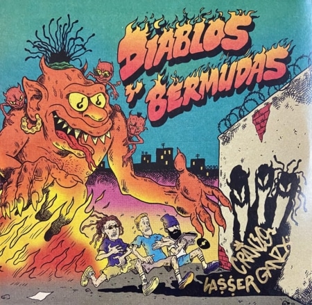 Cráneo & Lasser & GXNZX - Diablos y Bermudas 2Lp FIRMADO