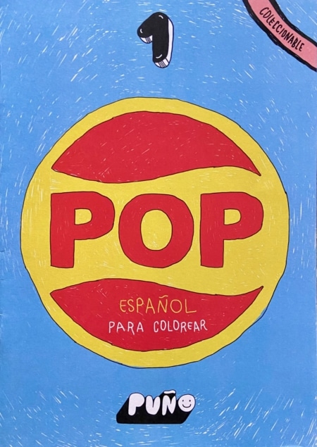 Pop español para colorear nº1