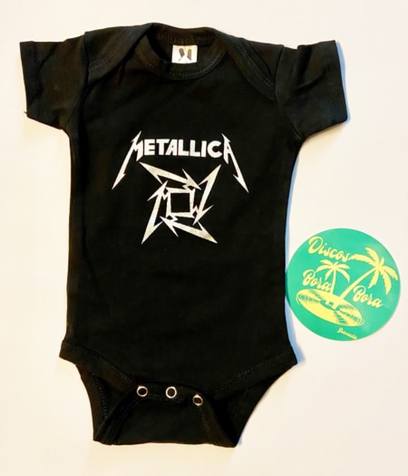 Body bebé Metallica