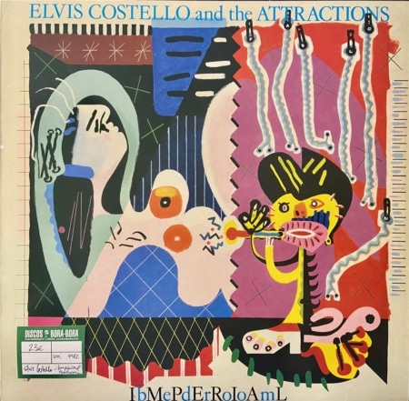Elvis Costello and The Attractions - Imperial Bedroom Lp Segunda mano