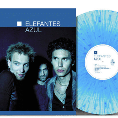 Elefantes - Azul Lp Edición limitada 25 Aniversario vinilo splatter